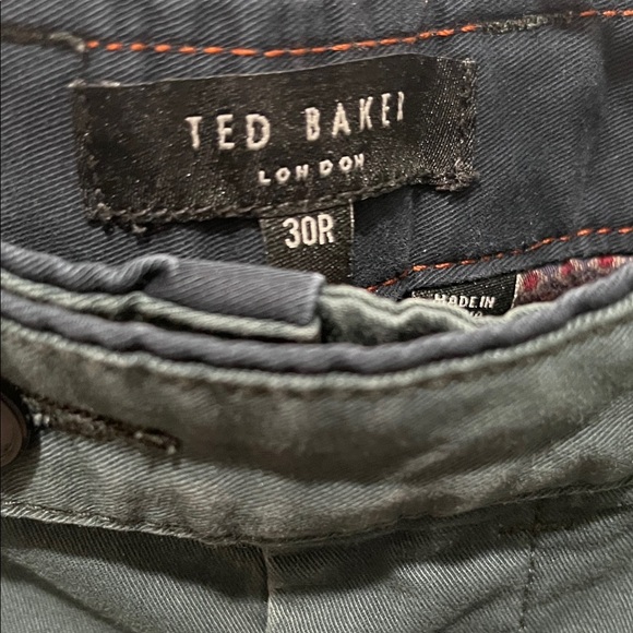 Ted Baker womans Deep Green Khakis - Picture 2 of 4